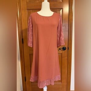Amazon Women's Long Sleeve Dress in Rose